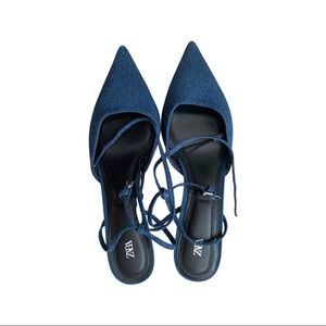 Zara Pointy Kitten Heels